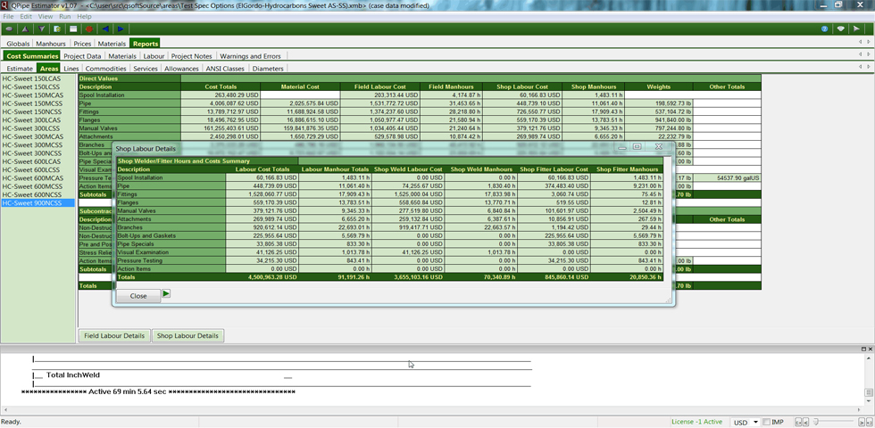 REPORTS - OUTSTANDING GRANULARITY